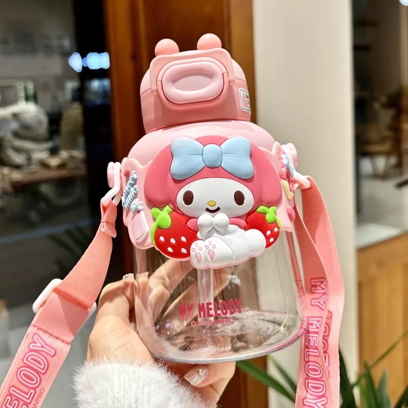 My Melody and Hello Kitty Water Bottles