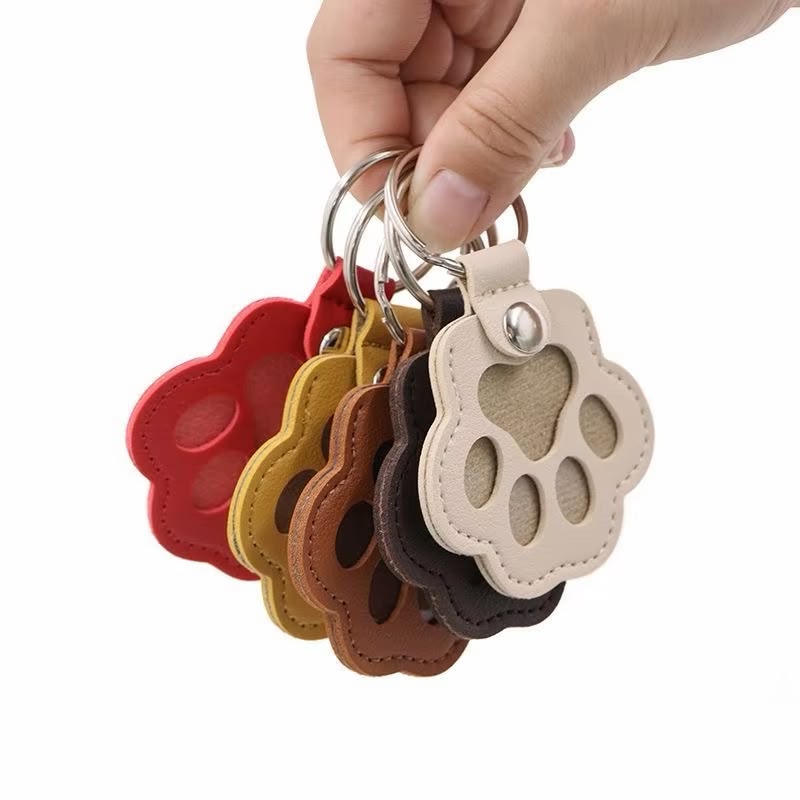Pet Paw Fur Keychains