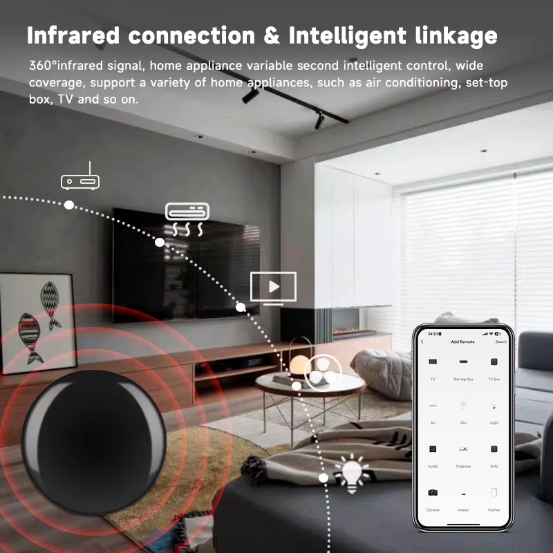 Tuya Smart Life Infrared Connection & Smart Linkage