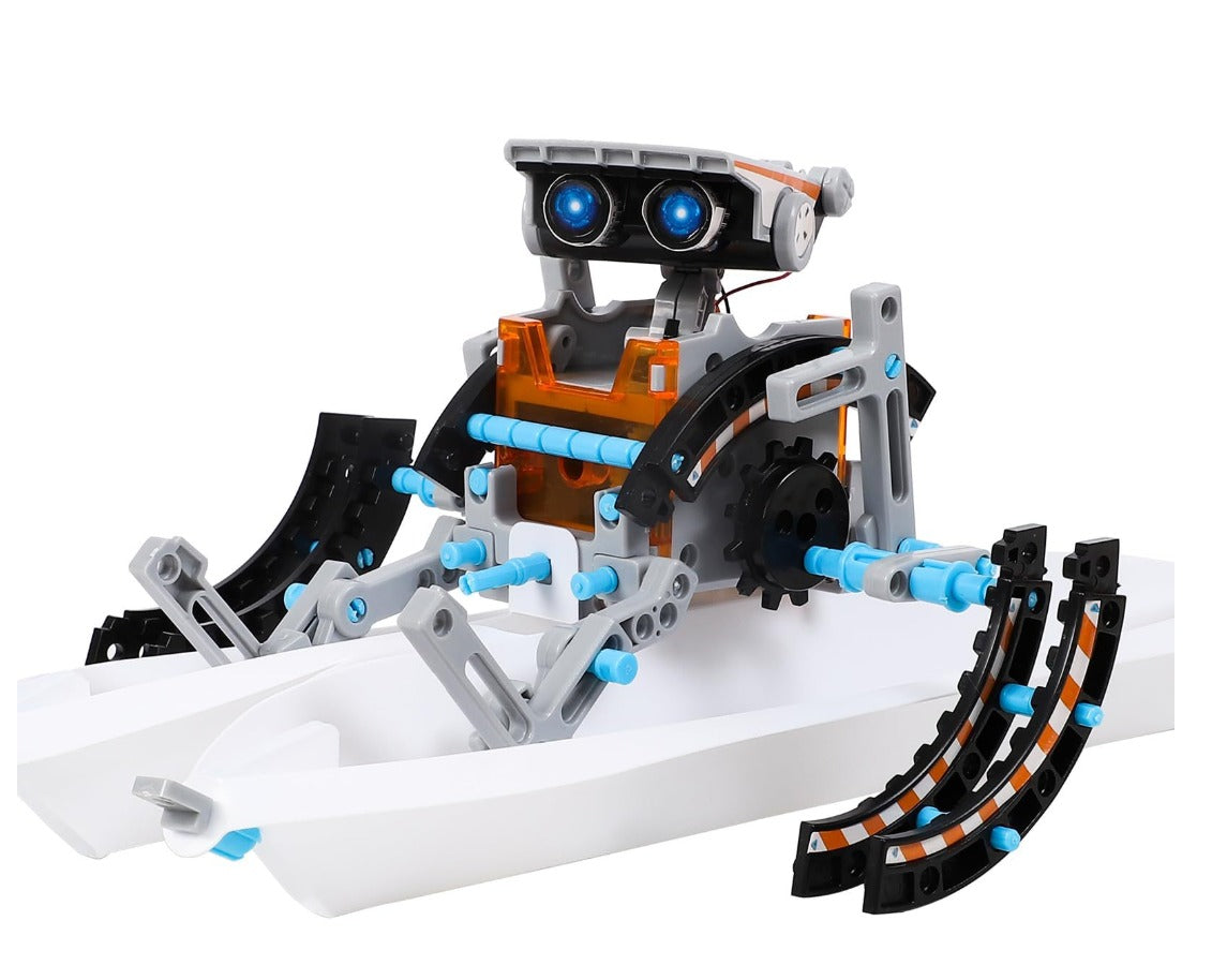 13-in-1 Solar powered DIY Robot Kit Project