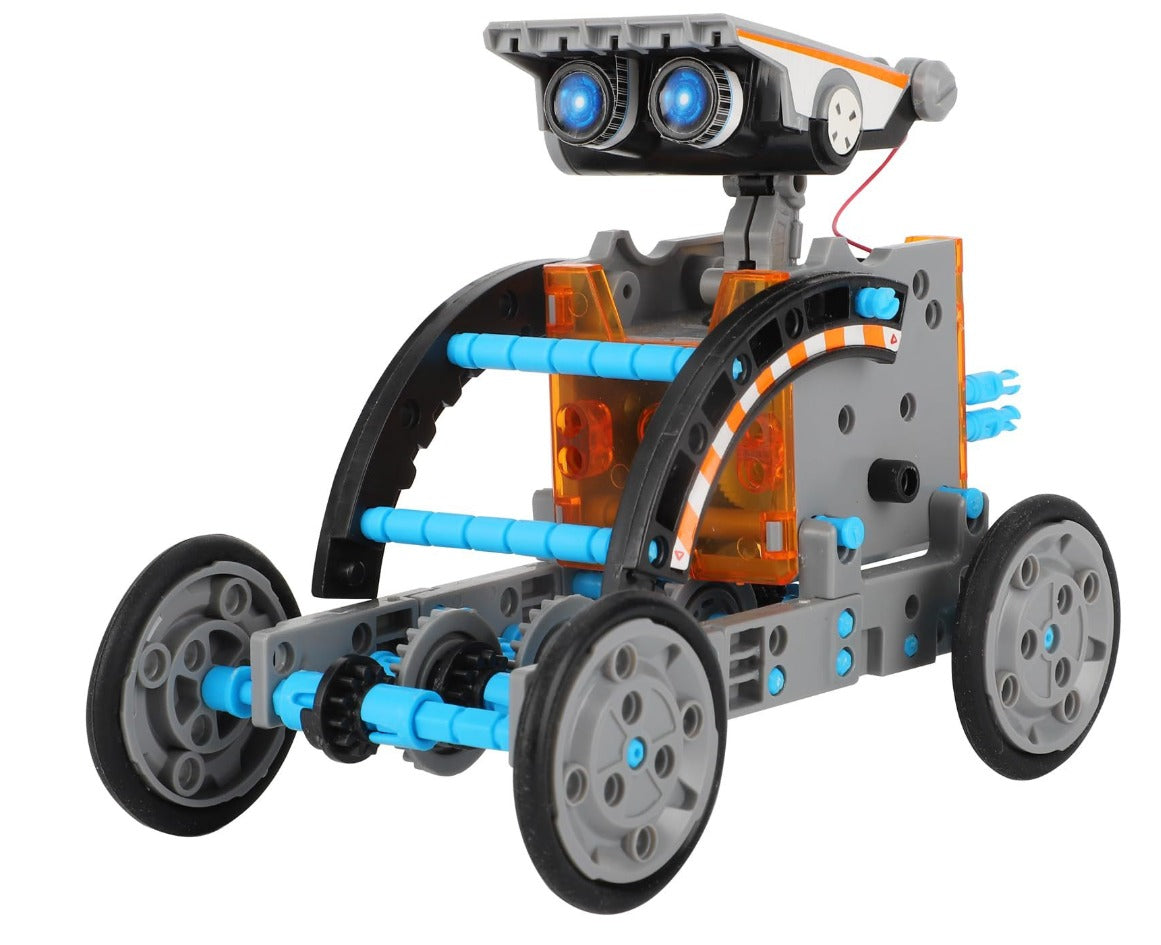 13-in-1 Solar powered DIY Robot Kit Project